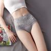 High Waist Lace Panties Women Seamless Slimming Tummy Control Briefs Sexy Plus Size Shapers Lingerie Cotton Health Knickers