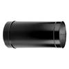 Wood Stove Vent Black Chimney Connector Easy Installation Smoke-free Operation Die-formed Fittings For Wood Stoves