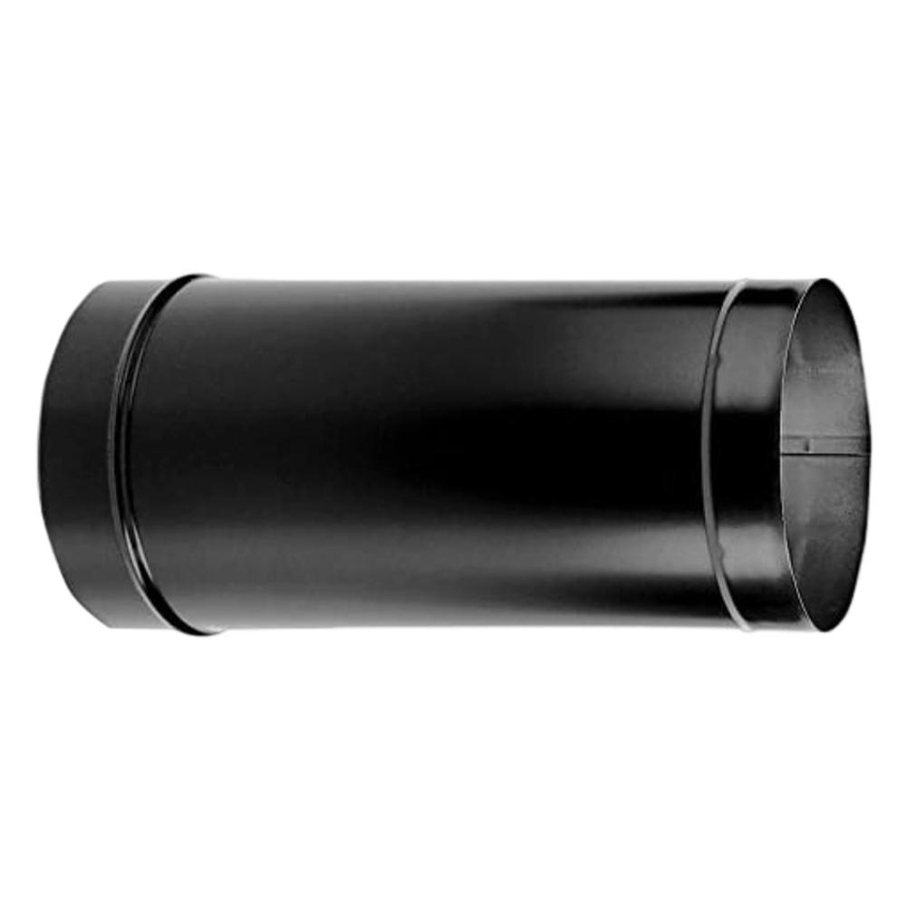 Wood Stove Vent Black Chimney Connector Easy Installation Smoke-free Operation Die-formed Fittings For Wood Stoves