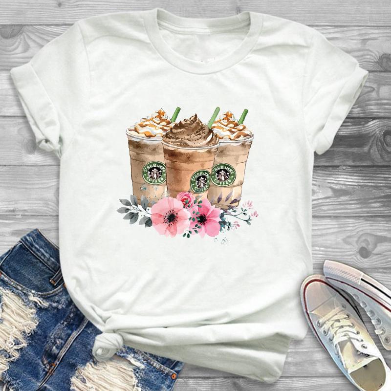 Sunflower Painting Flowers Womens Female Graphic T Shirt Women 90S Harajuku Kawaii Fashion T Shirt Streetwear