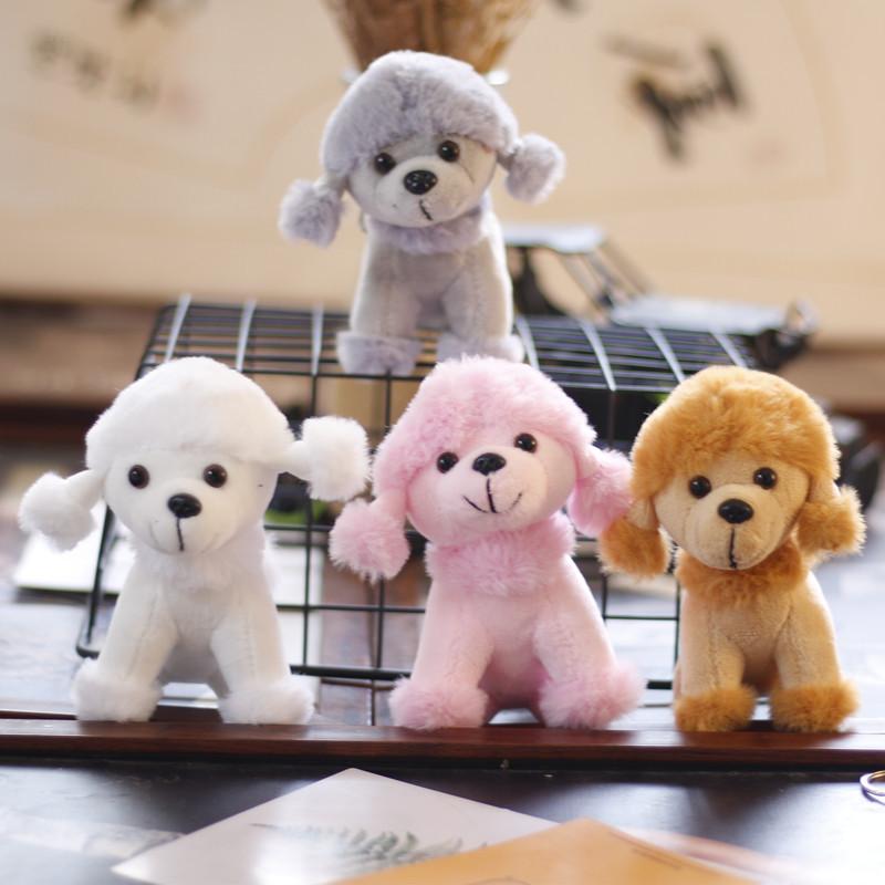 Cute Ins Poodle Dog Pendant Plush Toy Dog Dog Teddy Dog Bag Hanging Keychain