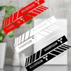 Car PVC Stripe Racing Strips Rear View Mirror Stickers Badge  For Mitsubishi Lancer Ralliart 10 3 9 EX Outlander 3 ASX L200 ASX
