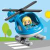 LEGO Duplo Duplo City Police Station Helicopter 10959 Toy Block Present Infant Baby Police Police Station Helicopter Boys Girls 2 Years Old and Up