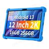 Чехол для Teclast T60 2023 Чехол 12" Планшетный ПК Kickstand Funda с 4 противоударными подушками безопасности Детская безопасность Мягкий силикон