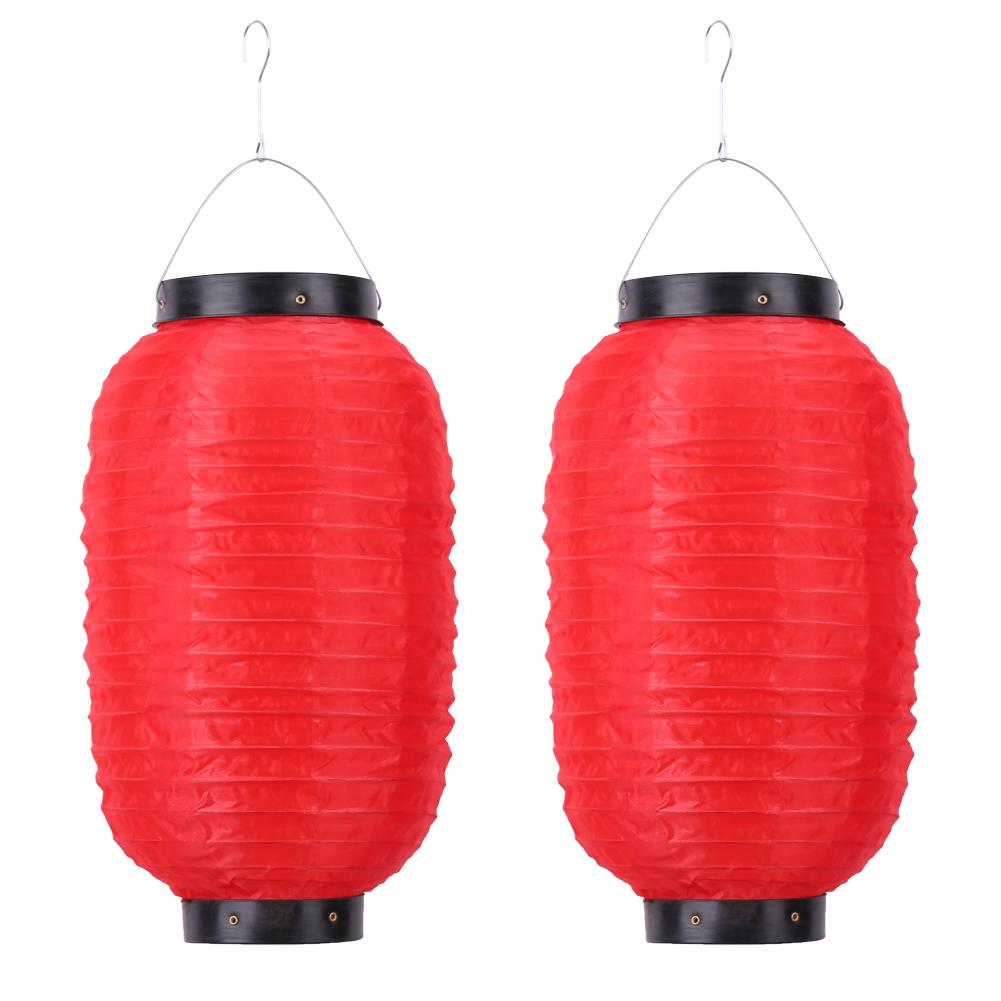 2pcs 8 Inch Japanese Lantern Waterproof Festival Hanging Lanterns Daily Sashimi Ramen Sushi Restaurant Pub Home Decor