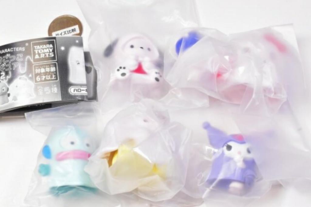 Sanrio Characters Ghost Play Figure 2 X All 5 Types Set Full Comp Gacha Gacha Capsule Toy