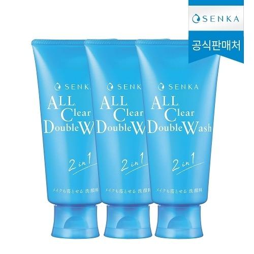 Senka All Clear Double Wash 120g x 3_631104