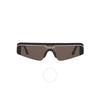 Balenciaga Gray Shield Unisex Sunglasses Bb0003s 001 99