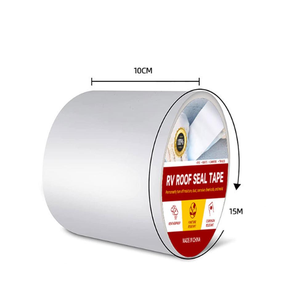Лента для крыши автофургона Лента для герметизации крыши автофургона Водонепроницаемая, устойчивая к погодным условиям, высокоадгезивная Натуральный бутиловый клей