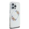 Etui do iPhone 16 Pro Guess Hardcase Flowers Wreath MagSafe
