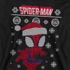 Spider-Man Childrens/Kids Snowflake Heather Christmas Hoodie