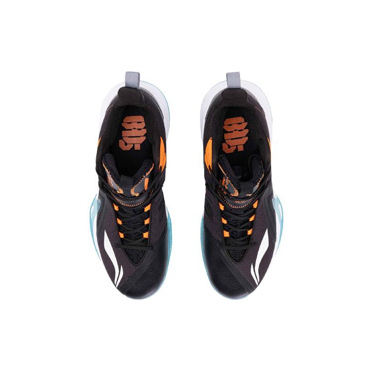 Баскетбольные кроссовки Li Ning Storm 2020 Мужские Средние Черно-синие ABPQ045-1