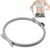Pilates Ring Gray Training Ring Yoga Tighten Your Core Strengthen Your Inner Muscles Ideal for Exercising At Home Hunchback Upper Arms Chest Shoulder