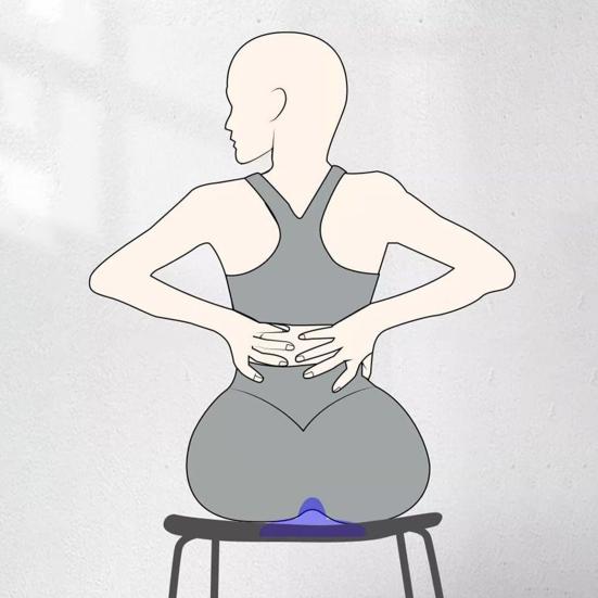 Electric Pelvic Floor Trainer 4 Modes USB Rechargeable Men Women Postpartum Bladder Relief Cushion Pelvic Floor Exerciser Massager