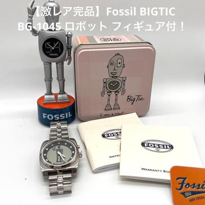 Б/у [Супер редкий полный комплект] В комплекте фигурка робота Fossil BIGTIC BG-1045