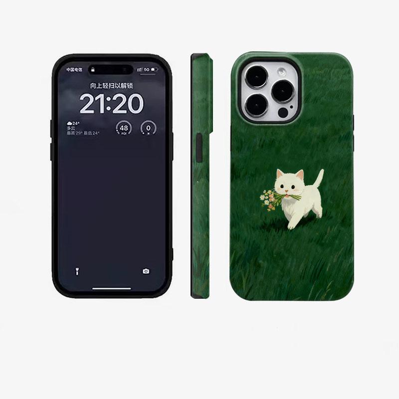 2 в 1 Суперзащитный чехол для телефона iPhone 17 Pro Max 16 Pro 15 Plus 14 13 mini 12 11 16E 17 Air Полностью закрывающийся Модный чехол