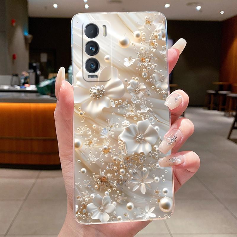 Fashion Butterfly Flowers Phone Case For Realme GT Master Explorer 5G Casing Clear Ultra Thin Soft Silicone TPU Back Cover Shell