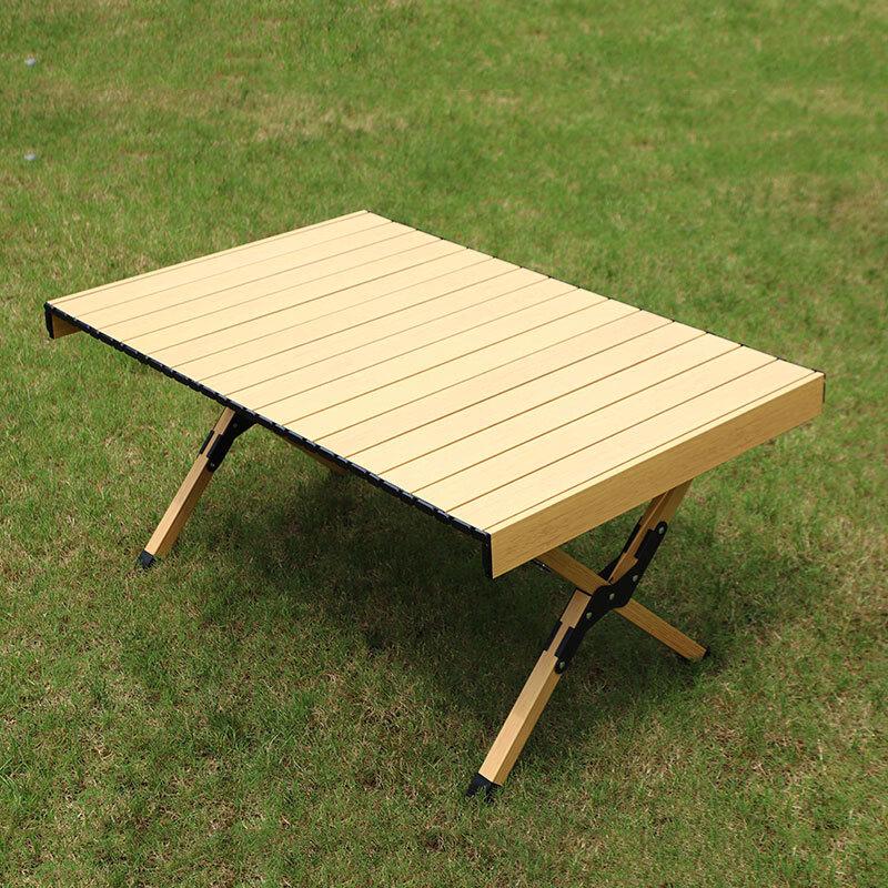 OIMG Portable Aluminum Alloy Outdoor Folding Table