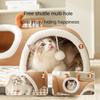 Cartoon Cat Tunnel Toy Creative Cat Bed Cat Accessories Kitten Play Tube  Play and Sleep