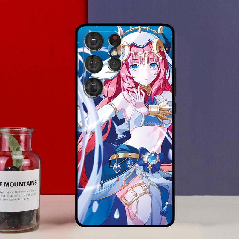 Чехол-футляр Genshin Impact Нилу для Samsung Galaxy S25 Ultra S9 S10 S20 FE S21 S22 S23 Plus S24 Ultra