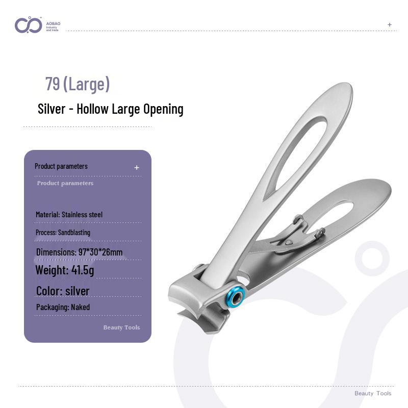 Nail Clippers & File Set: Scissors & Manicure Tools