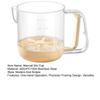 Manual Mixing Cup Whisk Dust-proof Liquid Mixing Cup Convenient Egg Beater  Kitchen Accessories