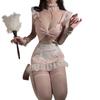 Xianyi Сексуальное женское белье Горячая горничная Униформа Соблазнительная кровать Сексуальный халат Открытый Не снимай Сексуальный 583
