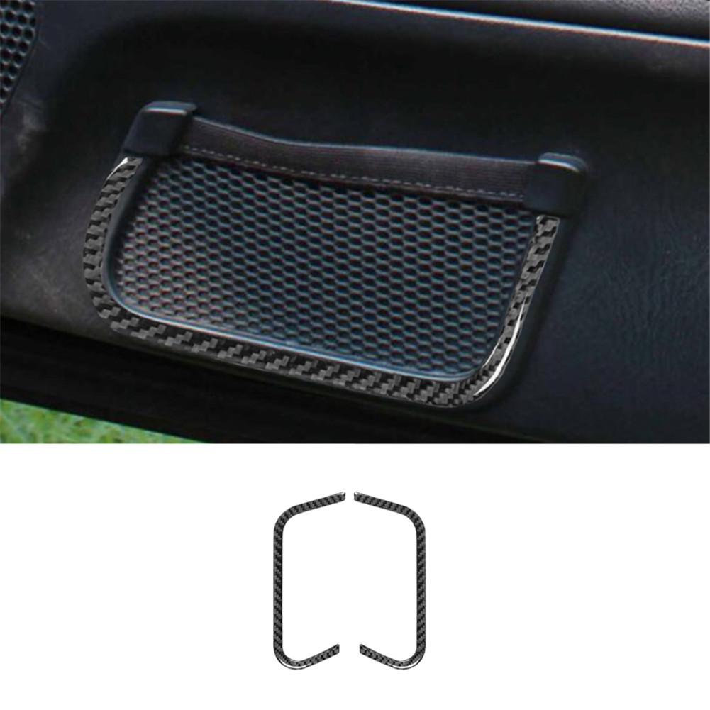 Автомобильная внутренняя дверная ручка, кнопка водителя, центральная панель переключения передач для Honda S2000 2000-2009, стиль из углеродного волокна
