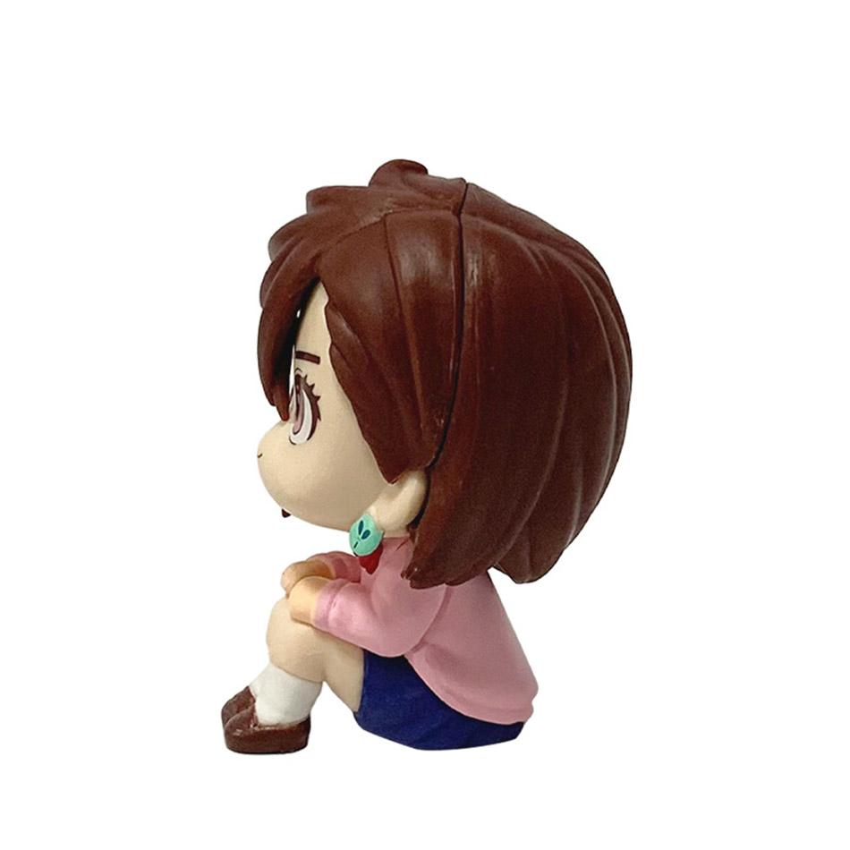 Набор для пары: Чиби Аясе Момо / Окарун с большой головой - Аниме-мерчендайз из Dandadan | Подвижная модель-фигурка, Игрушка, Подарок