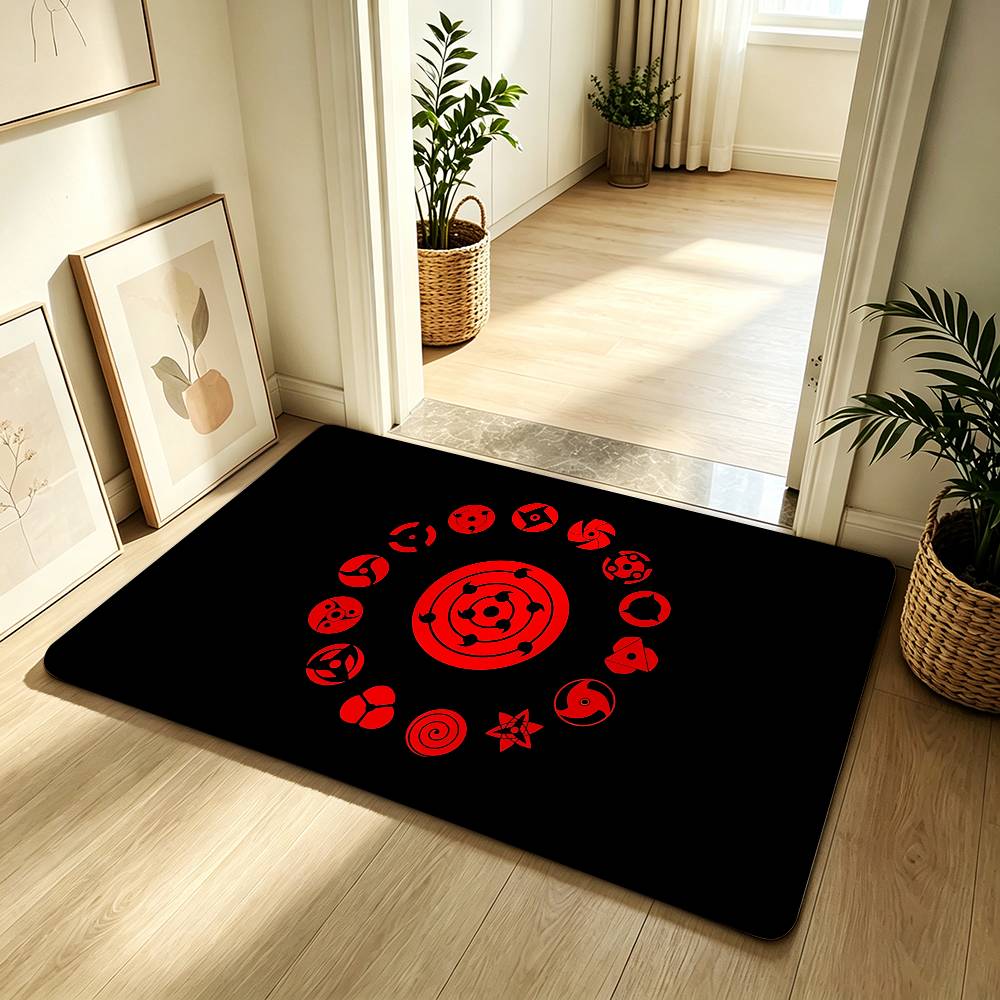 Anme Cool-N-naruto-S Carpet Bathroom Anti-slip Mat Door Mat Home Decoration Mat Entrance Door Mat Scratch-resistant Door Mat