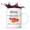 Mug - Célian - Personalized Mug - Ceramic - White - Contemporary