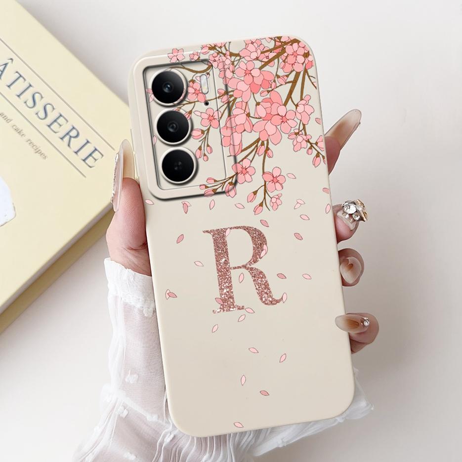 For Realme C75 4G Case Cute Crown Letters Cover 6.72'' Shockproof Phone Case For Realme C75 C 75 RealmeC75 4G Soft Fundas Bumper