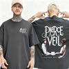 2025 новый мужской Pierce The Veil Selfish Machine Черная хлопковая футболка с коротким рукавом Летняя хлопковая рубашка Уличный повседневный тренд Y2k