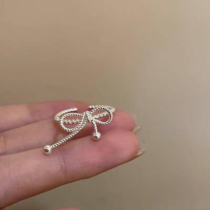 «Модное корейское кольцо на указательный палец 2025 года, милый дизайн, универсальное, для повседневного ношения»