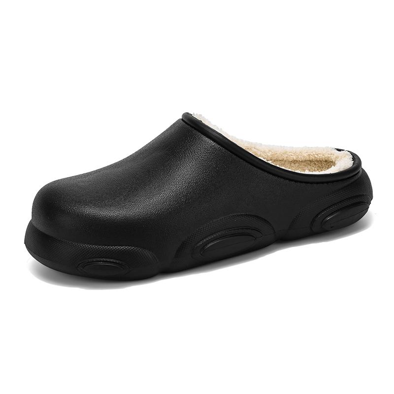 Парные хлопковые тапочки для женщин, зимние, толстые, водонепроницаемые, верхняя одежда, хлопковые тапочки, теплая домашняя мужская обувь