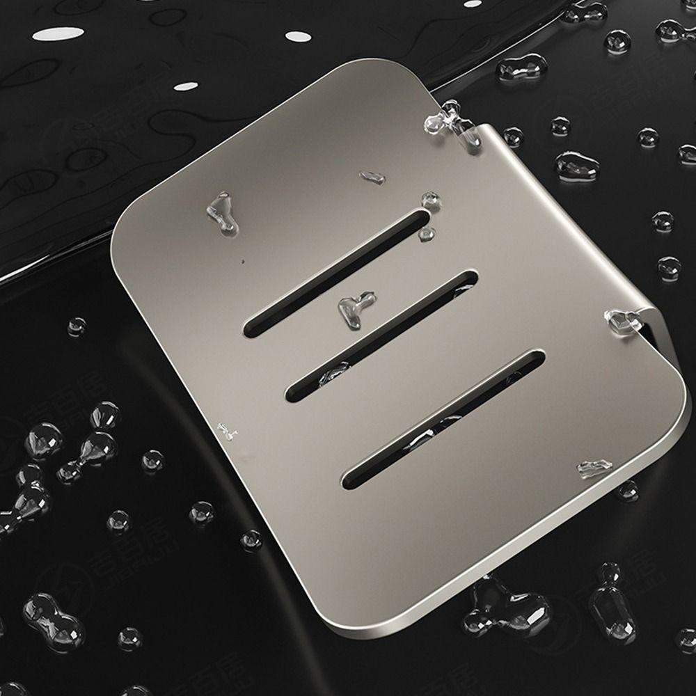 Металлическая мыльница, дренажный контейнер для мыла, креативная мыльница, органайзер для кухонной раковины для ванной комнаты