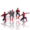 Marvel Человек-паук 7-9 см Фигурка Супергерой Игрушка Человек-паук Аниме Коллекция Мини-модель для Подарка Детям