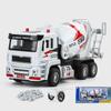 1/40 Scale Diecast Alloy Electric Mixer Car Model Metal Heavy Cement Mixe Truck Vehicles Car Model Sound and Light Childrens Toys Gift
