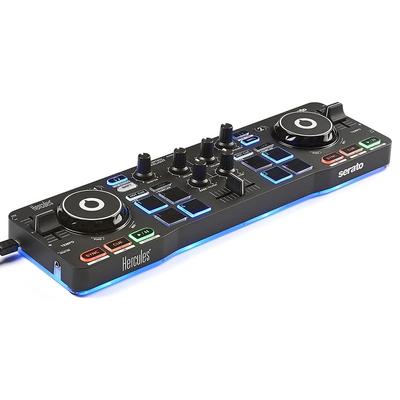 DJControl Starlight Компактный и легкий DJ-контроллер со светодиодной подсветкой Совместим с Serato DJ Lite []Hercules