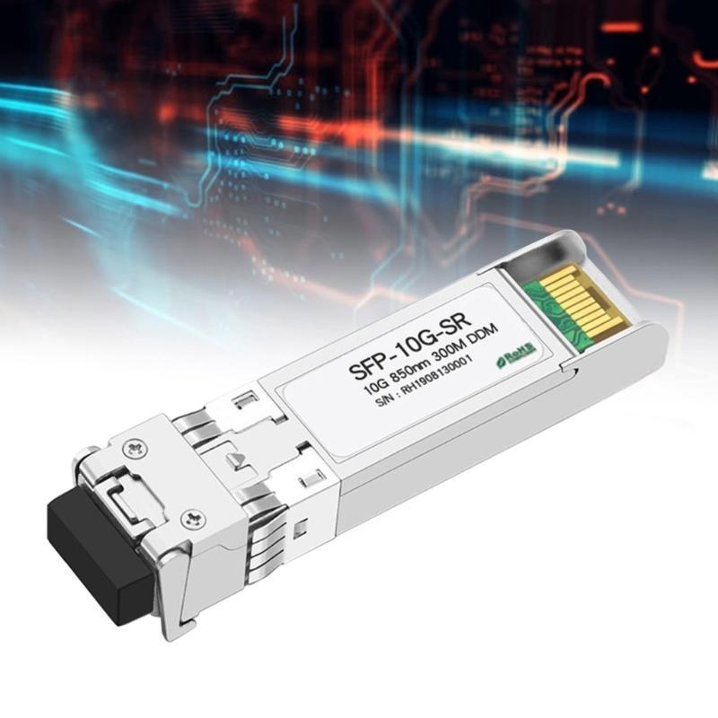 10GBase SFP+ Transceiver Module 10G 850nm MMF Multimode SFP Module Up to 300Meters SFP Transceiver