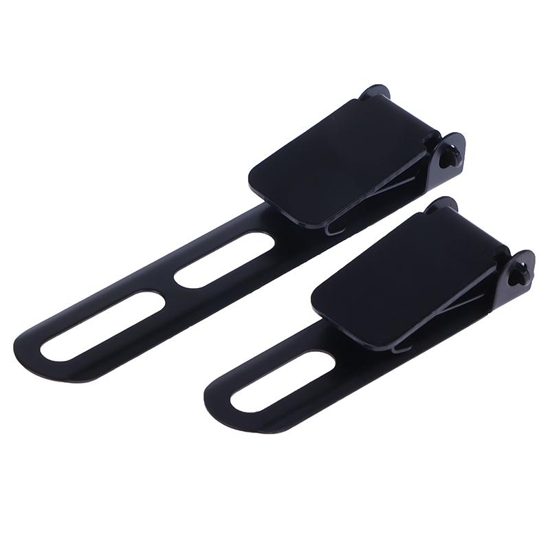 Универсальный тактический поясной зажим-ножны из нержавеющей стали для кобуры, черный