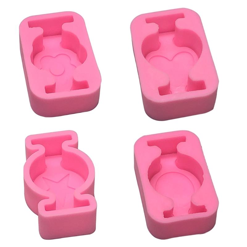 3D Цветок Сердце Силиконовые Формы Мыла Формы Украшения Торта Сахар Шоколад Помадка Формы DIY Инструменты Для Изготовления