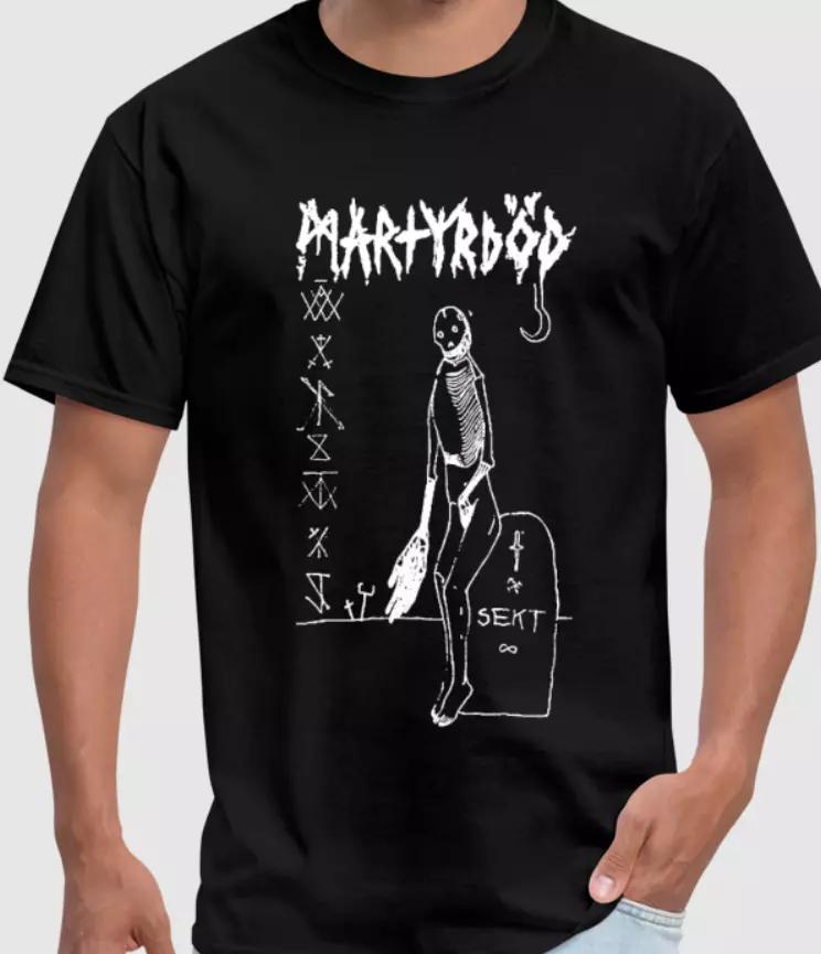 Футболка MARTYRDOD группа Хардкор анархо Панк Рок
