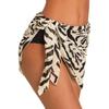 Women's Sarong Beach Wrap Skirt Transparent Bikini Wrap Cover Up Swimsuit