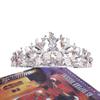 Жемчужная корона со стразами, сплав, корона для волос принцессы, свадебное платье, аксессуары, простая свадебная тиара, аксессуары для волос