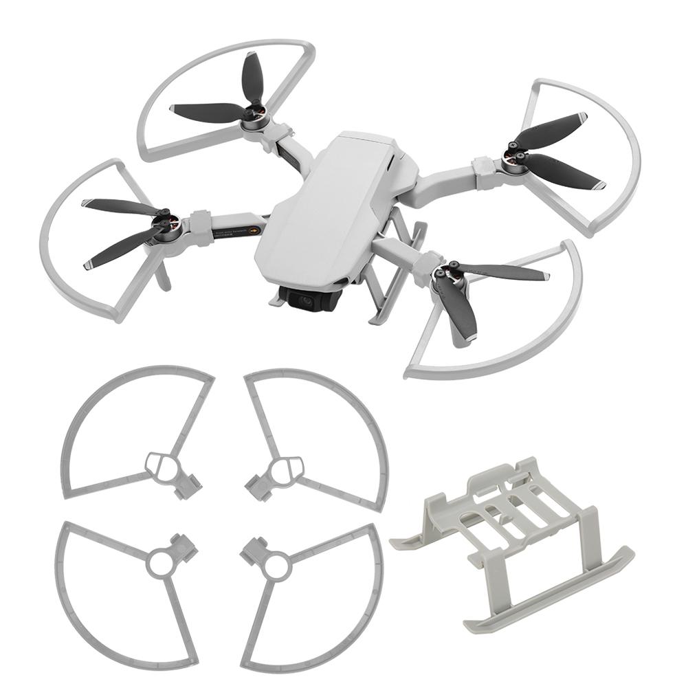 RC Extended Height Stand Propeller Protection Ring Set Fit for DJI Mavic Mini(Grey )
