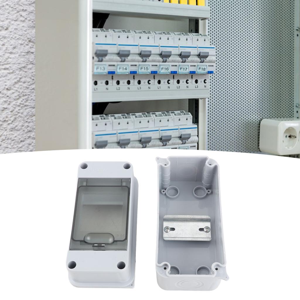 Распределительная защитная коробка Водонепроницаемая Ветрозащитная Коробка с автоматическими выключателями с прозрачной крышкой для строительной техники