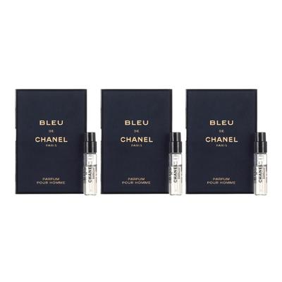 Bleu de Chanel Parfum Набор пробников для мужчин (3 x 1,5 мл)