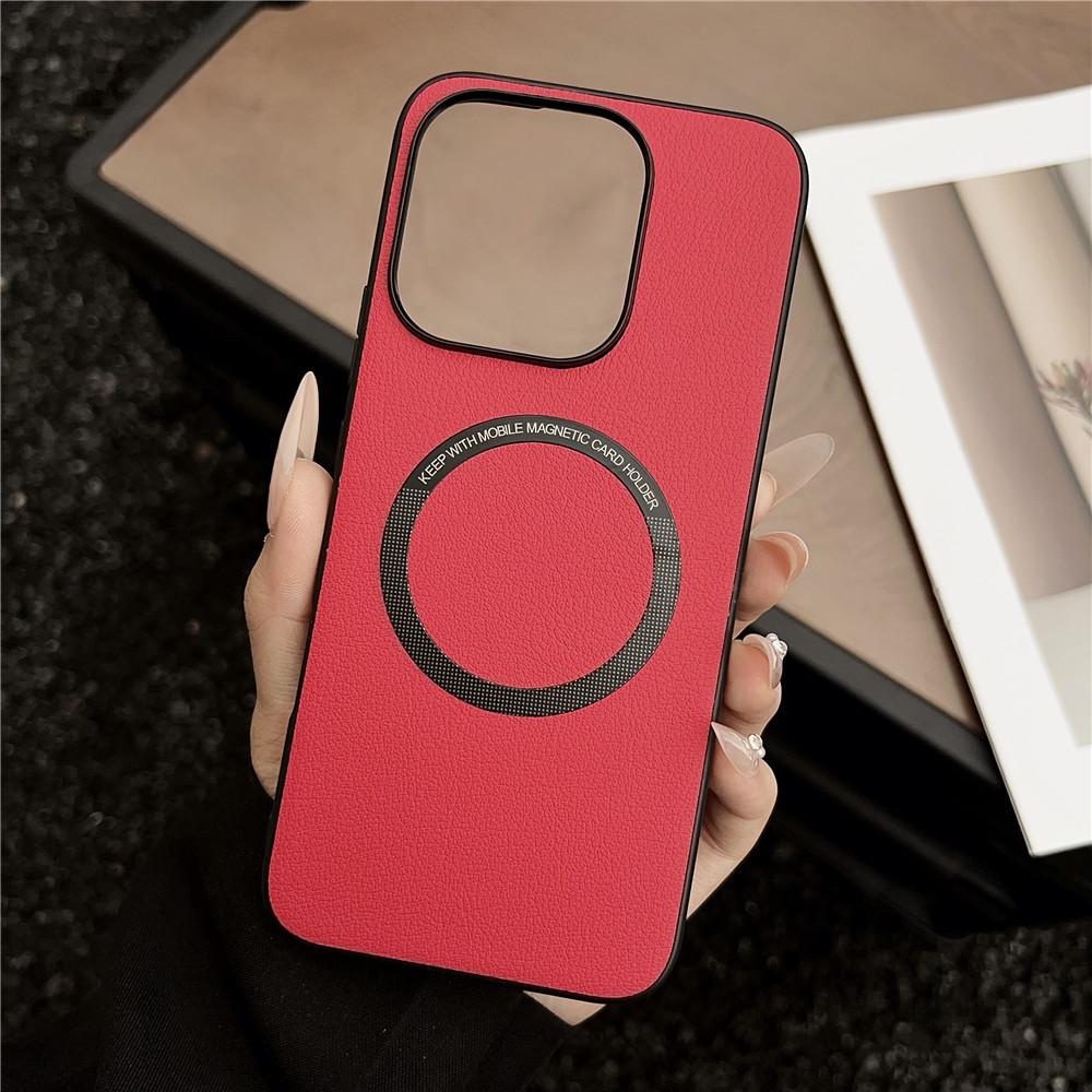 PU Leather Wireless Charging For Magnetic Case For Honor 400 Lite Honor400Lite G Soft Back Cover