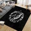 Widzew Flannel Pattern Square Carpet,Area Rug,Carpet Rug for Living Room Bedroom Sofa Playroom Decor,Non-slip Floor Mat
